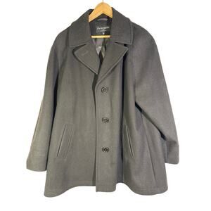 Woman's Size 18 Forecaster Black Pea Coat